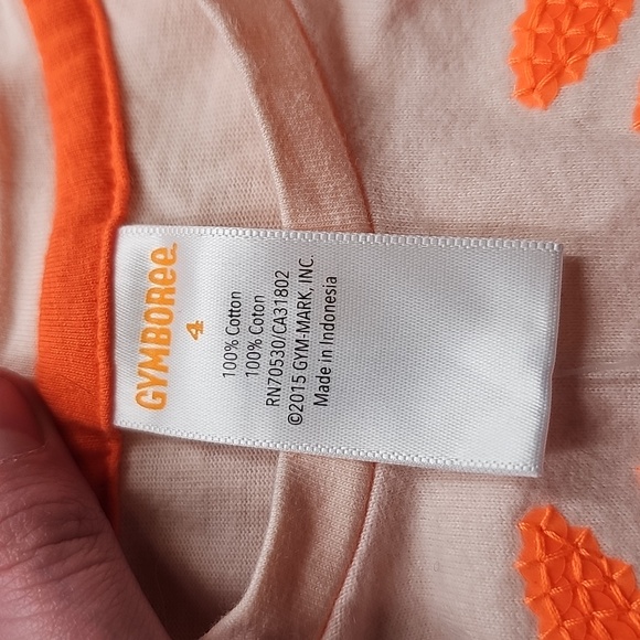 E Pink Shirt size 4 months of age - Picture 3 of 8